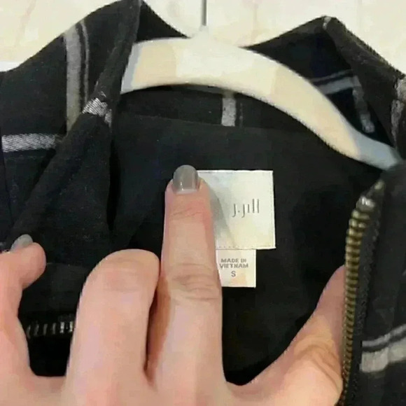 J Jill Soft front zip jacket size small - Picture 11 of 11